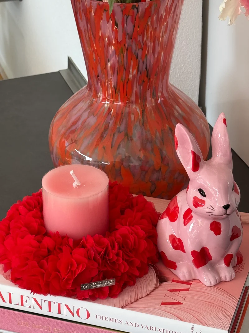 Fall in L❤️ve Blütenkranz Osterdekoration Set mit Hase